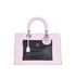 Diorissimo Front Pocket Tote, &pound;820, Handbags, Purple, Leather, Front view